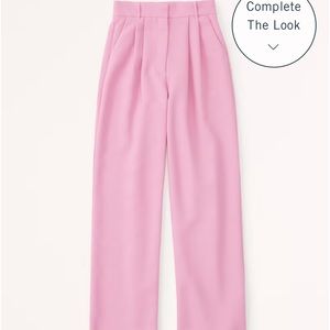 Pink Abercrombie trousers